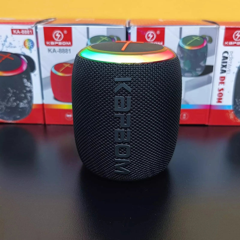 Caixa De Som Bluetooth Kapbom KA-8881 A Prova D'água