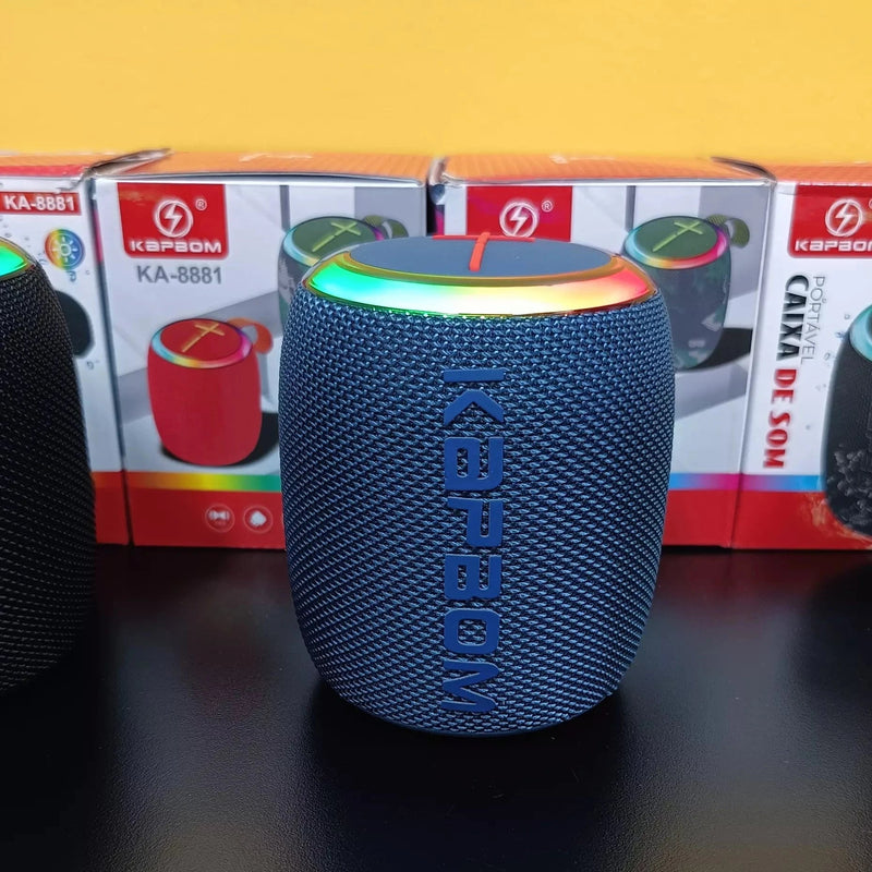 Caixa De Som Bluetooth Kapbom KA-8881 A Prova D'água