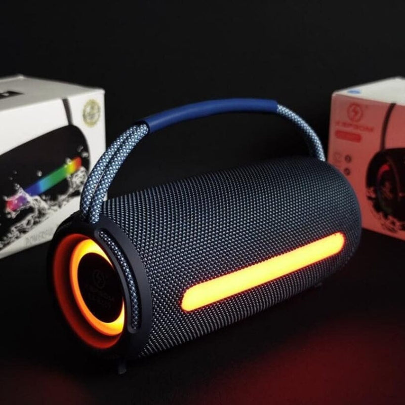 Caixa De Som Bluetooth RGB KA-8439 Com Alça A Prova Dagua