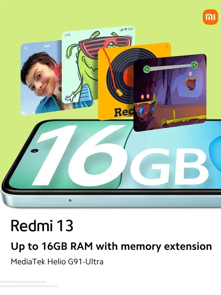 Smartphone Xiaomi Redmi 13 8/256GB