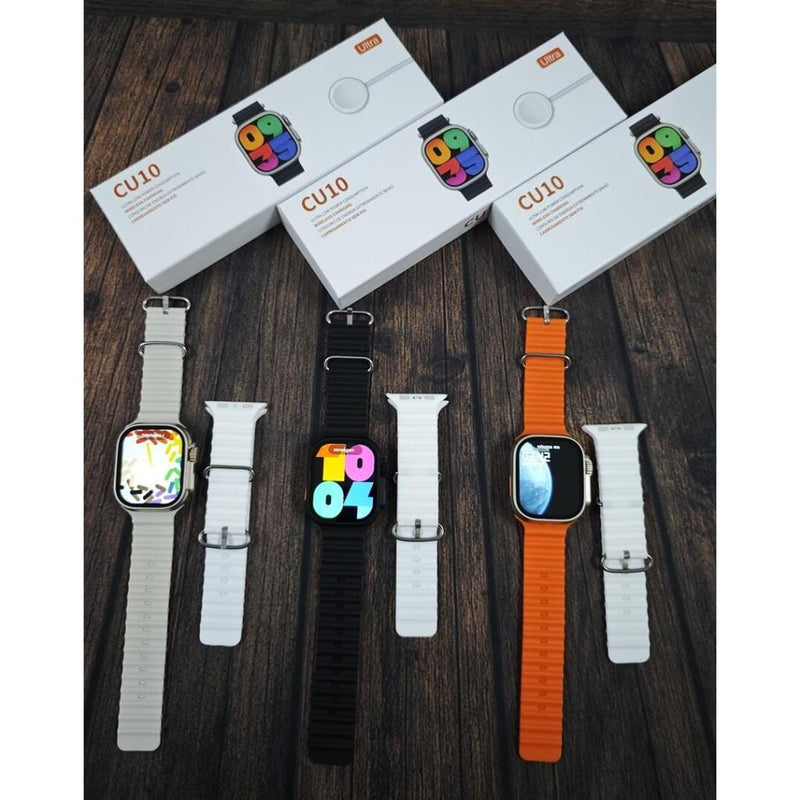 Smartwatch C10 Ultra 49mm Série 10 com NFC e Pulseira Extra
