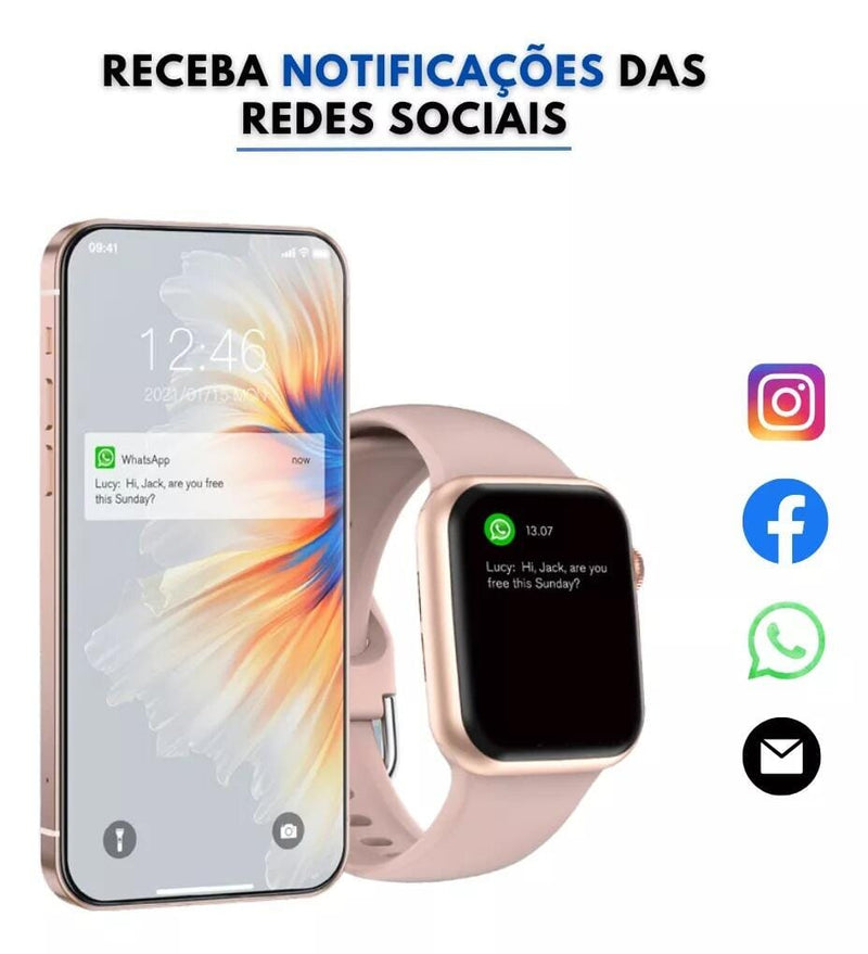 Smartwatch Microwear S10 47mm Serie 10 ChatGPT Lançamento