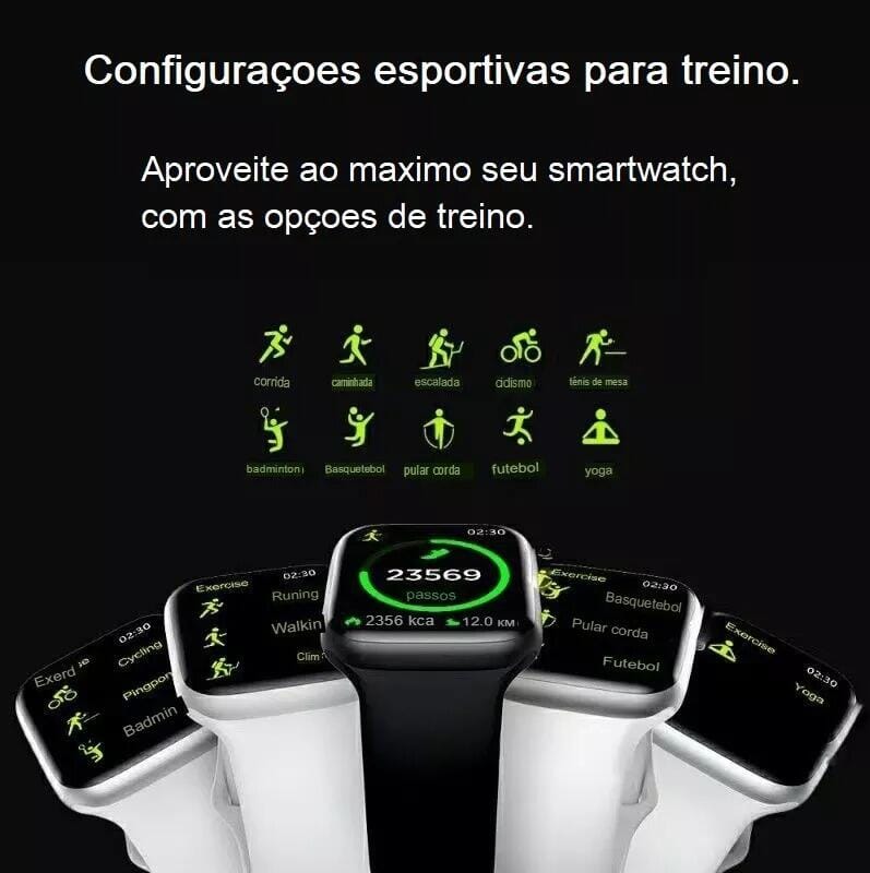 Smartwatch Microwear S10 47mm Serie 10 ChatGPT Lançamento