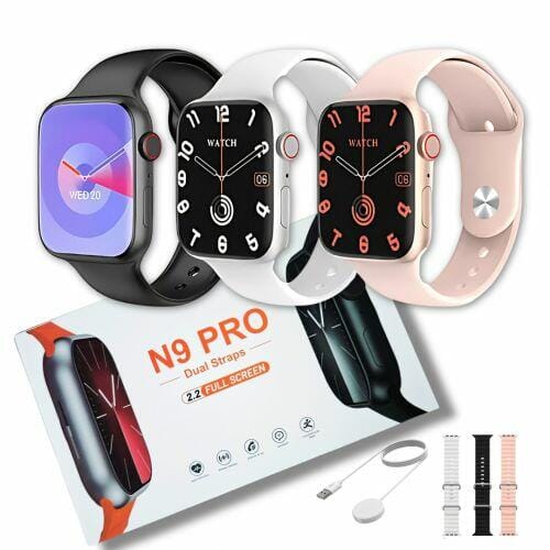 Smartwatch N9 Pro Serie 10 47mm Pulseira Extra Lançamento