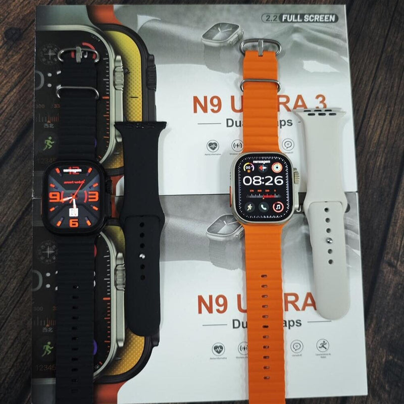 Smartwatch N9 Ultra 3 Serie 10 49mm Pulseira Extra Lançamento