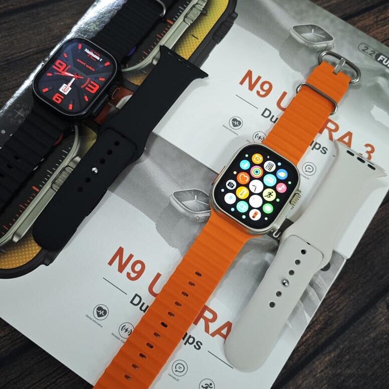 Smartwatch N9 Ultra 3 Serie 10 49mm Pulseira Extra Lançamento