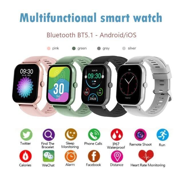 Smartwatch Peje ZW01 A Prova D'água
