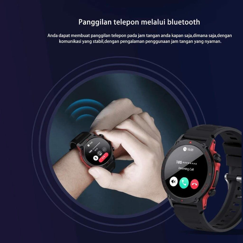 Smartwatch Peje ZW13 A Prova D'água Amoled Pulseira Extra