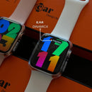 Smartwatch W69 Ultra Mini 45mm Com Pulseira Extra Case Bússola NFC Temperatura Corporal Jogos