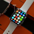 Smartwatch W69 Ultra Mini 45mm Com Pulseira Extra Case Bússola NFC Temperatura Corporal Jogos